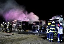 La Araucanía: Denuncian al menos 3 camiones quemados y disparos a carabineros