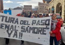 Chilenos en Bariloche piden reabrir Samoré: Mujer lleva dos años esperando enterrar el cuerpo de su marido