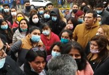 Apoderados del Colegio Emprender de Osorno se manifestaron acusando acosos y abusos