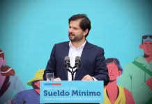 Presidente Boric promulgó ley que eleva el salario mínimo a 400.000 pesos desde agosto