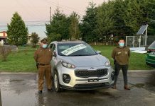 En Maullín recuperaron un vehículo que había sido robado en Puente Alto