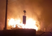 Queman iglesia y retroexcavadora en La Araucanía tras inicio del Estado de Excepción en la Macrozona Sur