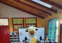 Aproval celebró Día mundial de la leche con evaluaciones nutricionales y actividades recreativas para escolares de Lago Ranco.