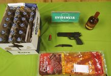 Carabineros de Purranque detiene a cuatro sujetos que asaltaron supermercado con arma de fantasía