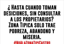 Vecinos de Castro se oponen a declaratoria de zona típica de Castro.
