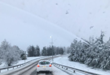 Más de 3 mil personas se encuentran aisladas por nieve en La Araucanía