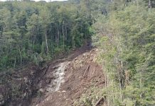 Realizarán estudios de riesgo por nuevos derrumbes en Petrohué