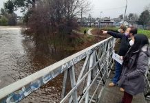 Mantienen el monitoreo en Río Negro y Osorno por riesgo de desbordes de ríos