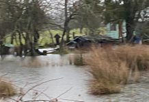Puerto Varas: Familias de productores lecheros del sector Santa Bárbara se mantienen aisladas por intensas lluvias