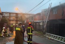 Hombre muere en incendio registrado esta mañana en Puerto Montt