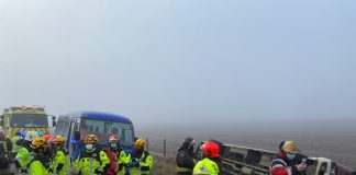 Escarcha genera varios accidentes de tránsito en rutas de la provincia de Llanquihue