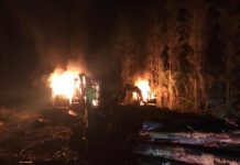 Nuevo ataque incendiario se registró en la región de Los Ríos