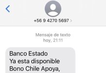 Advierten nueva estafa telefónica por presunto pago del Bono Invierno Chile Apoya