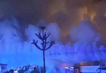 Incendio afectó las dependencias de Carabineros de La Unión