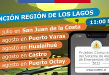 Prueba SAE se llevará a cabo este jueves en Puerto Octay