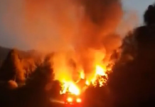 Desconocidos incendiaron histórico molino de Contulmo: Hay al menos tres heridos