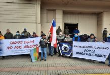 Podría salir humo blanco: Micreros de Osorno y autoridades se reúnen en torno al paro