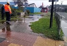 Rotura de matriz se produjo a las afueras del Hospital de Osorno: El corte afecta a 215 clientes