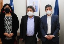 Autoridades de Los Ríos llegaron a La Moneda para gestionar viabilidad de recursos para seguridad pública