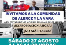 Vecinos de La Vara y Alerce protestarán hoy por retraso en las obras de la pasarela en el mall Alerce