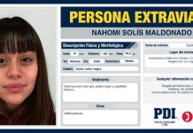 Joven osornina se mantiene desaparecida hace más de un mes