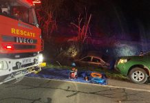 Conductor falleció tras volcar en la Ruta U-55V la madrugada de este martes