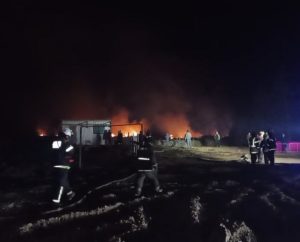 Incendio afecta humedal de Piedra Blanca en Valdivia