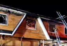 Incendio en Osorno dejó a cinco personas damnificadas