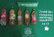 Incautan drogas, celulares y alcohol artesanal en la cárcel de Osorno