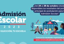 Ya se encuentran disponibles los resultados de las postulaciones para la Admisión Escolar 2023