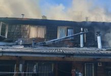 Incendio en Osorno dejó seis casas dañadas y diez damnificados