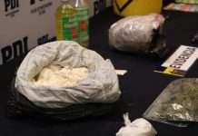 Formalizan a 4 sujetos que traficaban droga desde la zona central al sur del país. 3 quedaron en prisión preventiva