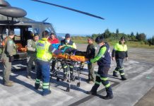 Rescatan a dos personas en el Volcán Osorno