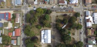 Toma área de la comuna. Foto: Cedida