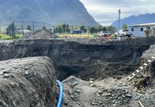 A 10 años de la erupción del volcán Chaitén, comenzó construcción de planta elevadora y de impulsión de aguas servidas
