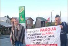 Pobladores de Pargua exigen instalación de sistema de alcantarillado