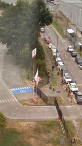 Largas filas se presenciaron afuera de los colegios de Osorno en busca de una matrícula