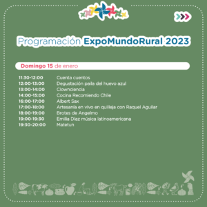 ExpoMundoRural Los Lagos 2023 se desarrolla tras tres años de suspensión 