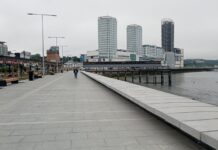 Abren parte del Parque Costanera de Puerto Montt. Marcha blanca comenzará el próximo lunes. Turistas destacan la belleza del lugar