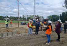 Un 67% de avance lleva las obras del Parque Hott de Ovejería