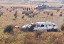 Cae helicóptero en Galvarino y mueren dos brigadistas en medio de combate de los incendios