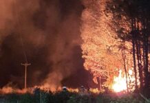 Se declara Alerta Roja para la comuna de San Pablo por incendio forestal