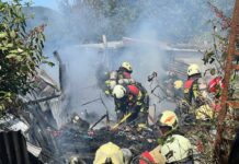Incendio en ladera de Puerto Montt evidencia precariedad en la que viven 52 familias de una toma ilegal de terrenos en población Mirasol