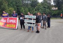 Vecinos de la ruta U-400 se manifestaron en contra de empresa emplazada en la zona