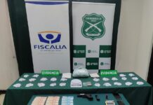 Detienen a cuatro personas que comercializaban drogas desde Río Negro y Osorno hacia Puerto Montt