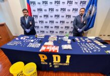 Desbaratan laboratorio clandestino de abultamiento de drogas en Alerce