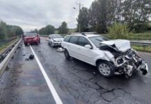 Casi a la misma hora: graves accidentes en ruta 215 y la U-400 dejaron solo heridos
