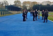 Entregan Pista Atlética de la Villa Olímpica de Osorno a nueva empresa para culminar las obras paralizadas en 2021