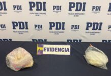 PDI detiende a dos sujetos por almacenar drogas en una cabaña arrendada en Puerto Montt