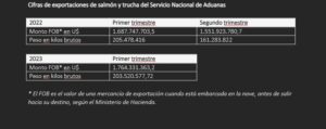 Ventas de salmón aumentan 4,5% en valor y demanda mundial se mantiene estable